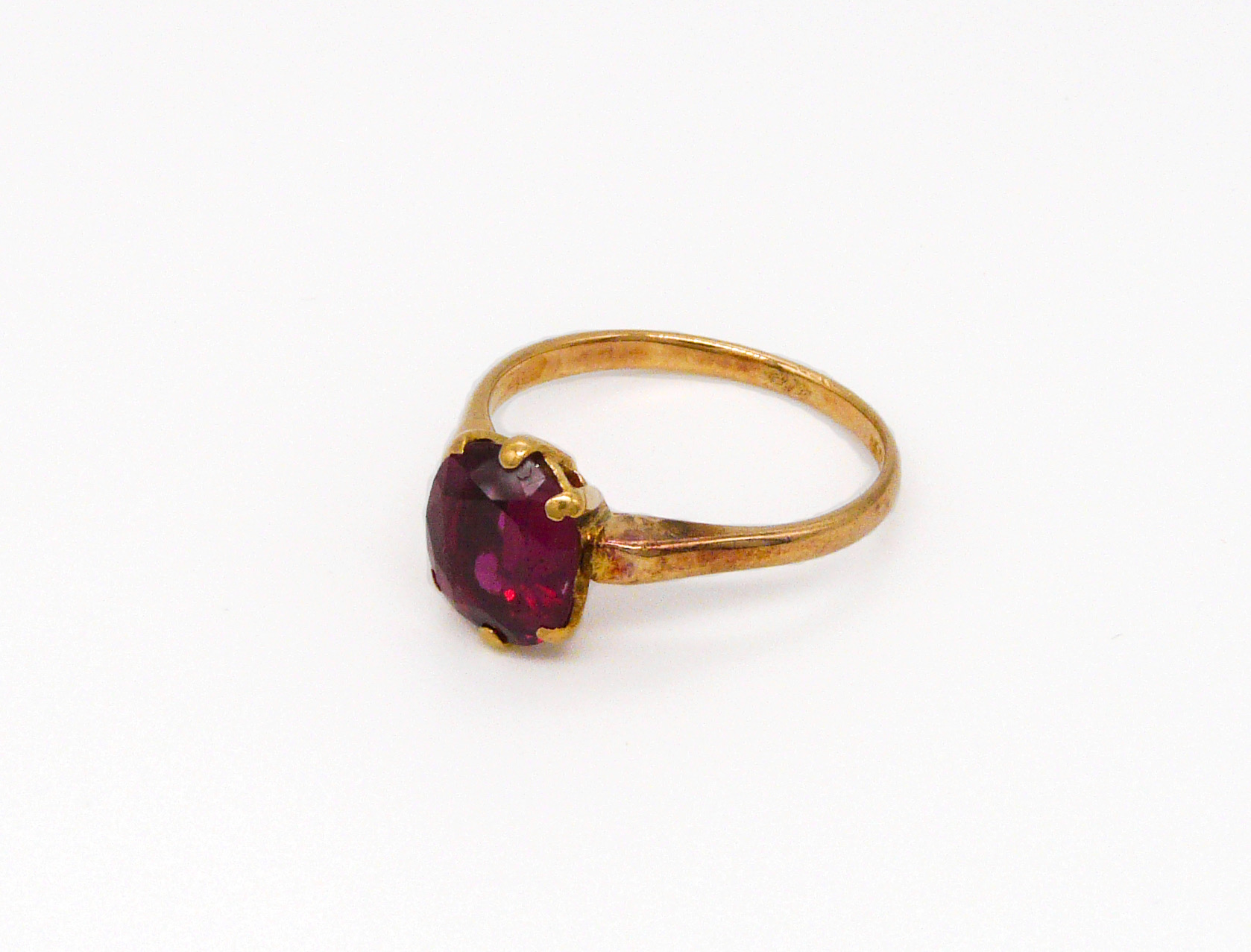 SOLD  - A pre-owned unheated ruby ring