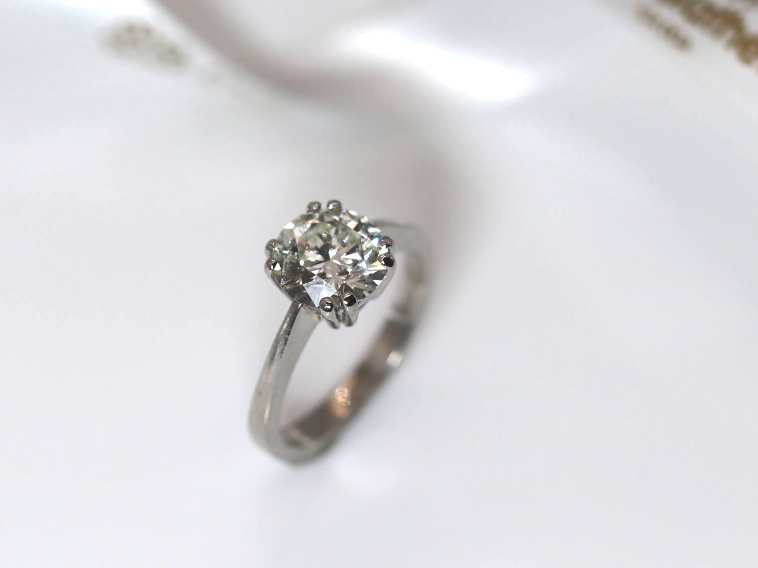 A Classic Diamond Solitaire ring