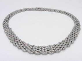 A pre-owned diamond collar, by Picchiotti